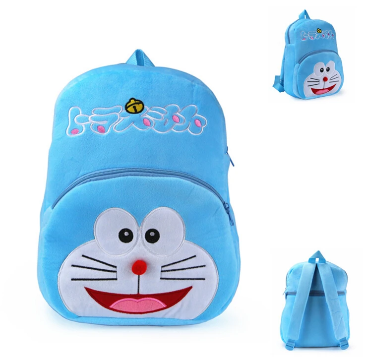 Плюшевые рюкзаки Doraemon 32*26 см рюкзак с мультяшными игрушками школьный унисекс