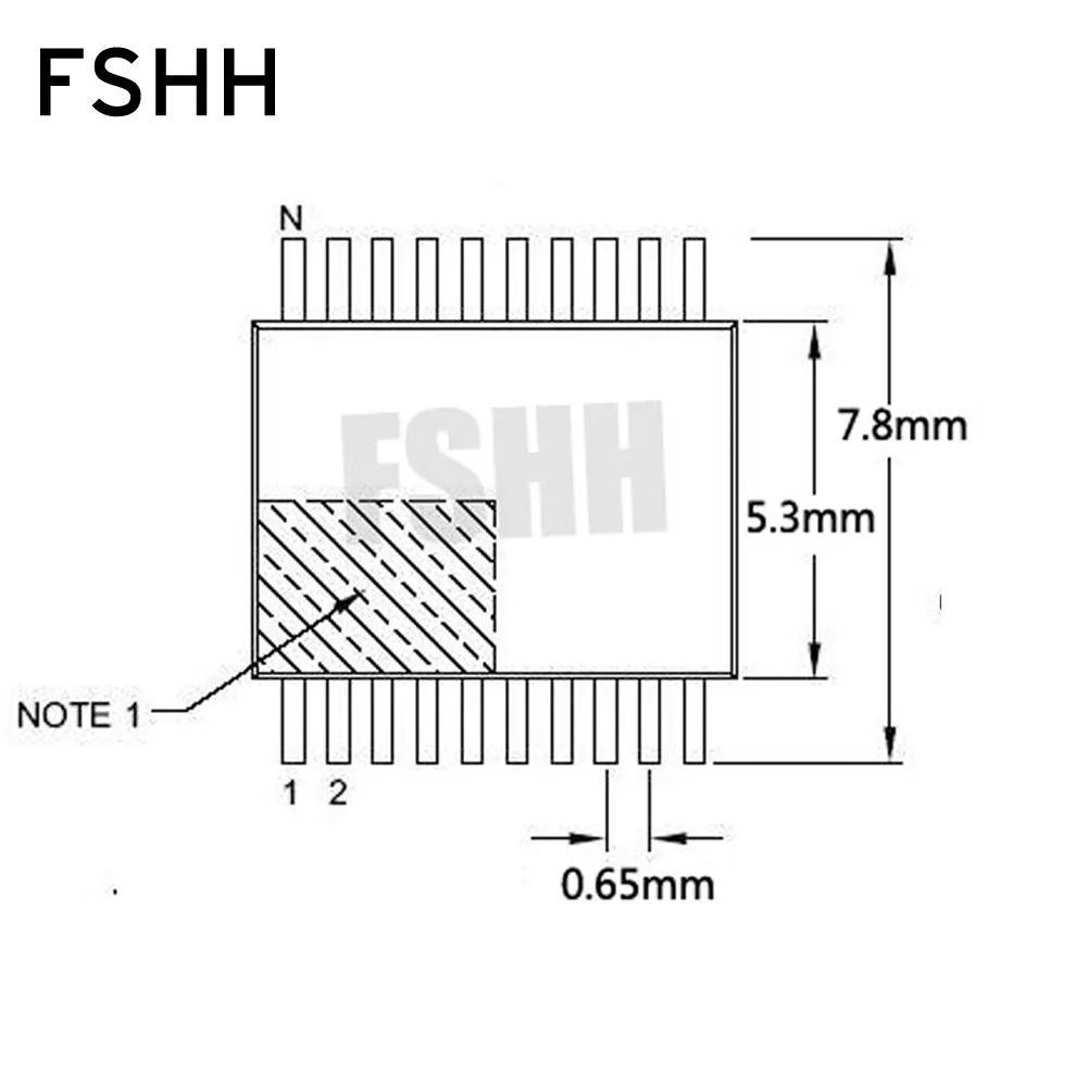 TSSOP20 SSOP20 IC,   ,  0, 65 ,  5, 3 ,  (34)-0, 65-01)