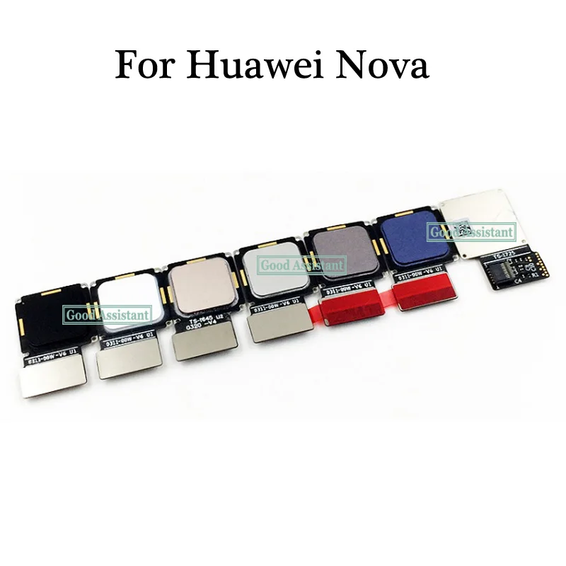 Сканер отпечатков пальцев для Huawei Nova CAZ AL10 CAN L13 L03 L12 сенсорный датчик ID Кнопка
