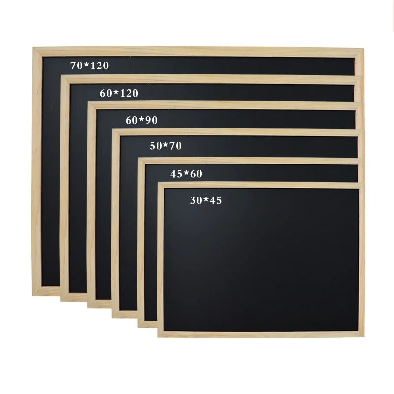 60*60 см MDF рама доска по индивидуальному заказу дереву обучающая грифельная для