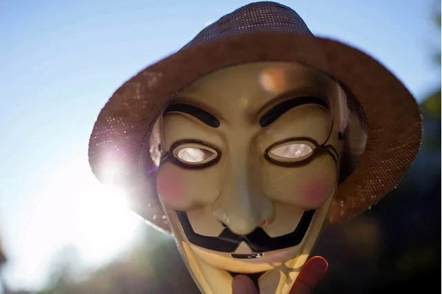 New V For Vendetta Guy Fawkes Mask for Halloween Costume Fancy Dress Cosplay |