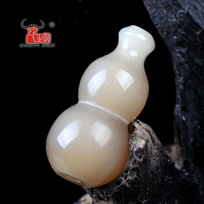 

Натуральный Рог яка calabash, чтобы играть повесить DIY аксессуары.