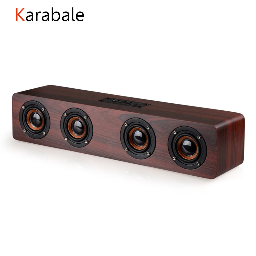 12 Вт Hifi Bluetooth колонки с 4 рожками высокомощный беспроводной стерео сабвуфер