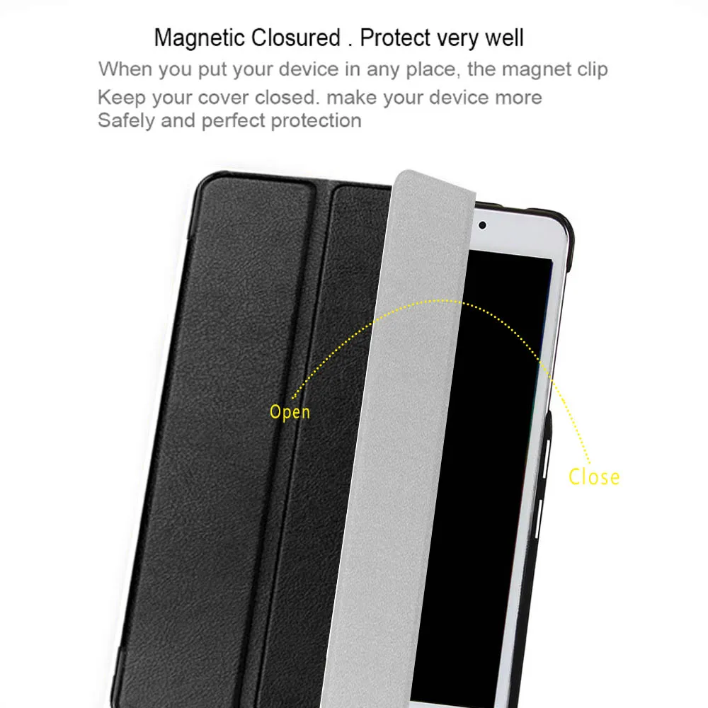 Сверхтонкий магнитный складной смарт чехол для Samsung galaxy Tab 4 VE 7 0 T230 T231 T235 T239