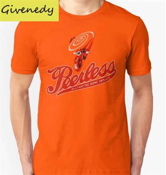 Hot sale !!! peerless shirt Printed Men T Shirt Fashion 2016 New design Short Sleeve O Neck Cotton T-shirt Tops Tees | Мужская одежда