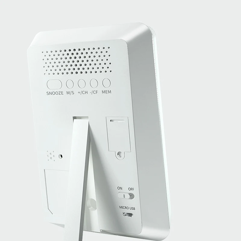 Домашняя Беспроводная метеостанция с цветным ЖК дисплеем цифровой измеритель