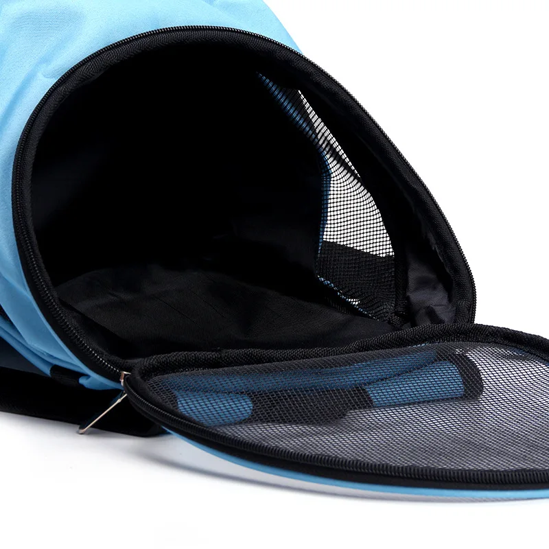 

Portable Pet Cat Dog Carrier Bag Breathable Mesh Outdoor Travel Pets Carrying Double Shoulder Backpack For Small Dogs Animals