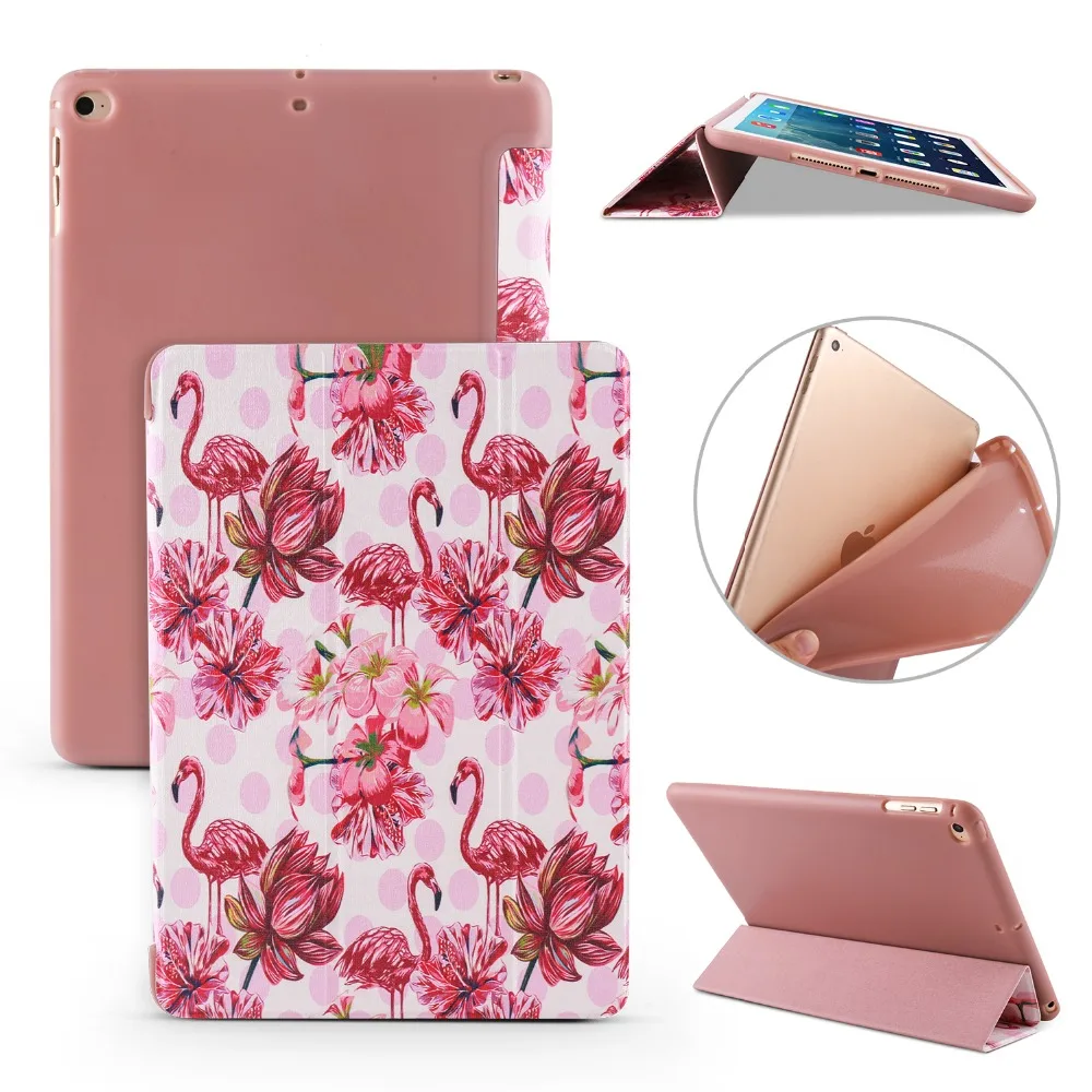 YCJOYZW-чехол для Apple, iPad 9,7 дюймов / для iPad Air 1/Air 2. Чехол из искусственной кожи+ Мягкий силиконовый чехол из ТПУ полная защита для угла