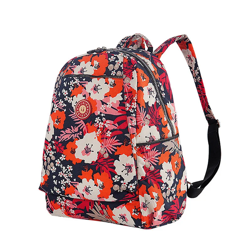 Flower Backpack Female Fashion Multifunction Mummy Bag Large Capacity Nappy For Stroller Light Baby Care | Мать и ребенок