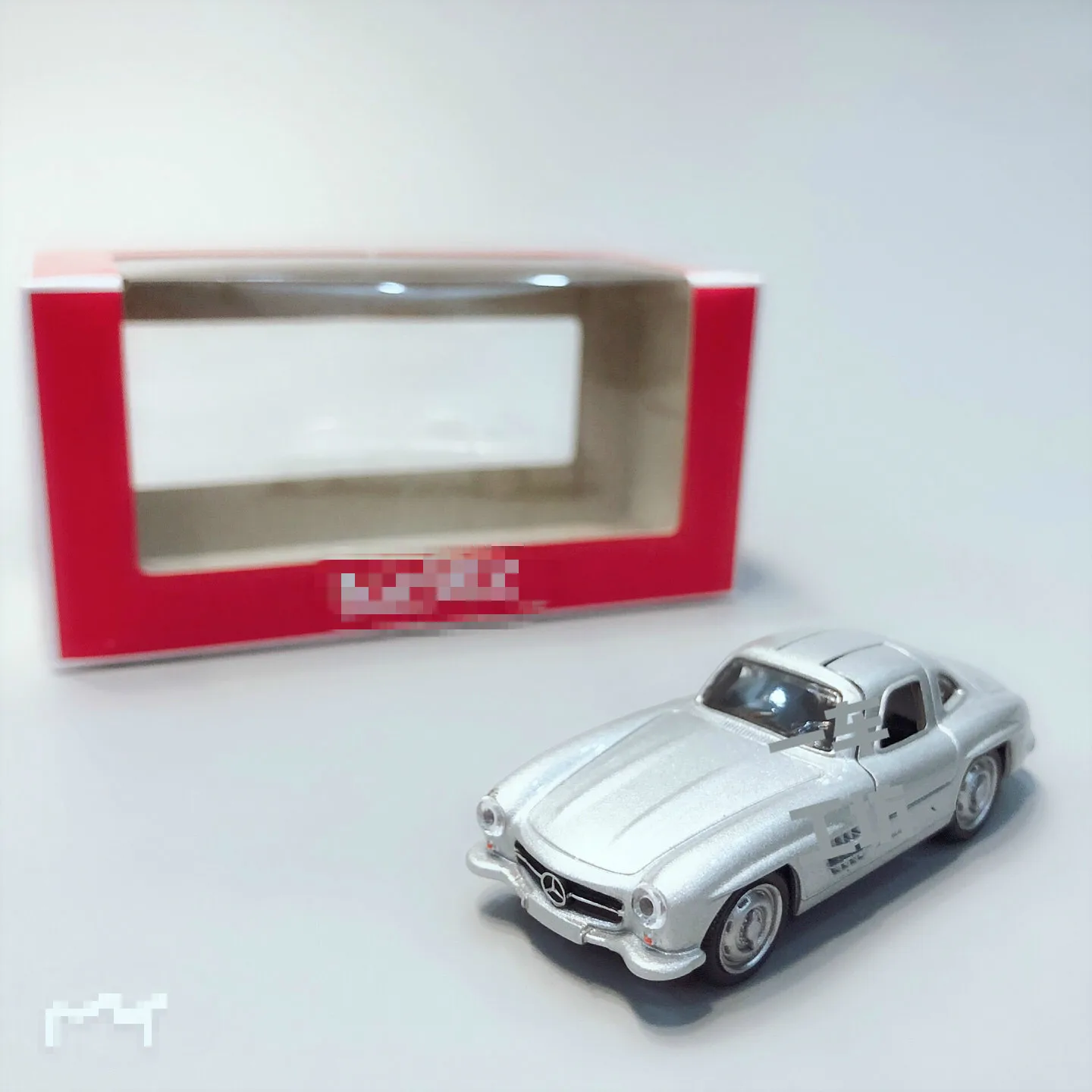 1/64 Norev синий чудо Benz Серебряная Стрела 300sl транспортное средство прицеп Запуск винтажный автомобиль Костюм сплав авто салон девушки