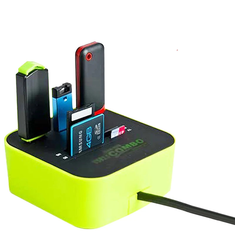 USB разветвитель Twobro 2 0 дюйма 3 порта|Картридеры| |