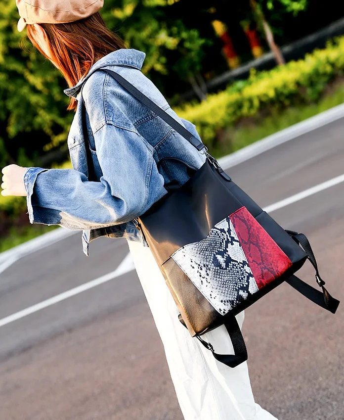 

2018 New women bag Oxford cloth backpack Wild fashion bag Large capacity ladies anti-theft travel backpack ZY323