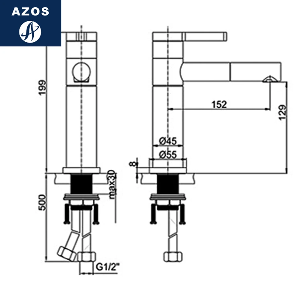 Современный Смеситель для ванной комнаты с одной ручкой и поворотным носиком