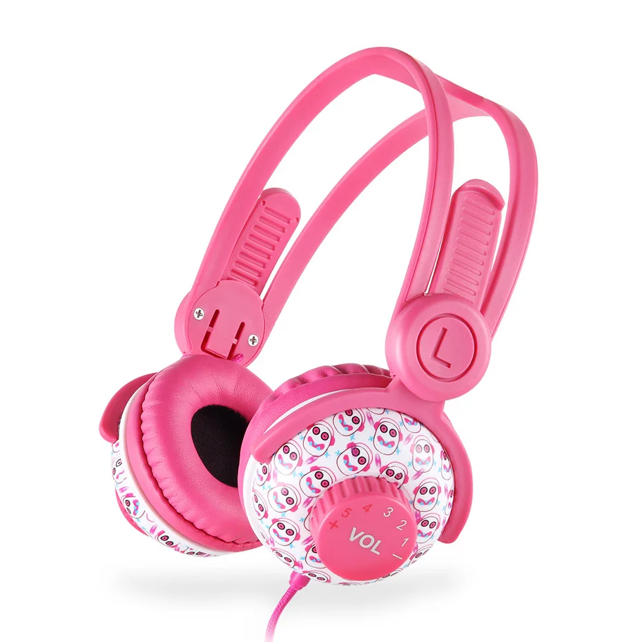 Дети гарнитура наушники Портативный Наушники дети Over Ear регулируемое оголовье