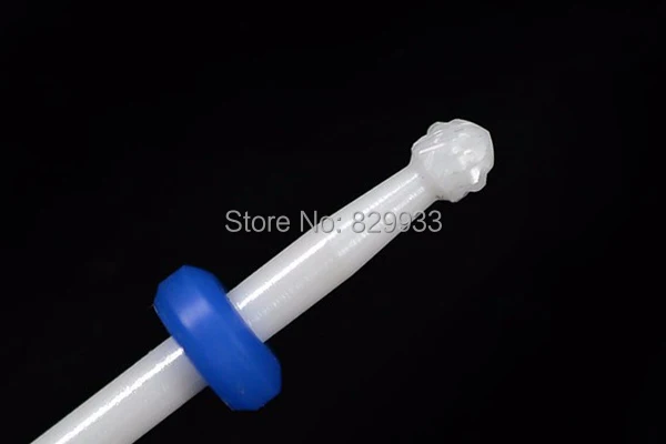 1PC Medium White Ceramic Nail Drill Bits Art Salon Chiropody Podiatry Manicure Pedicure Cuticle Clean Polisher Tools | Красота и