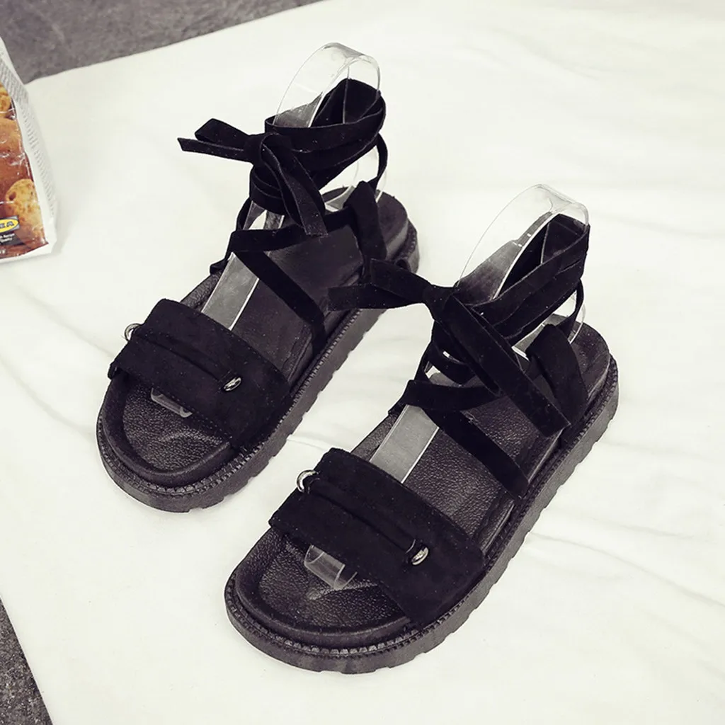 SAGACE/женские летние пляжные сандалии Простые повседневные однотонные