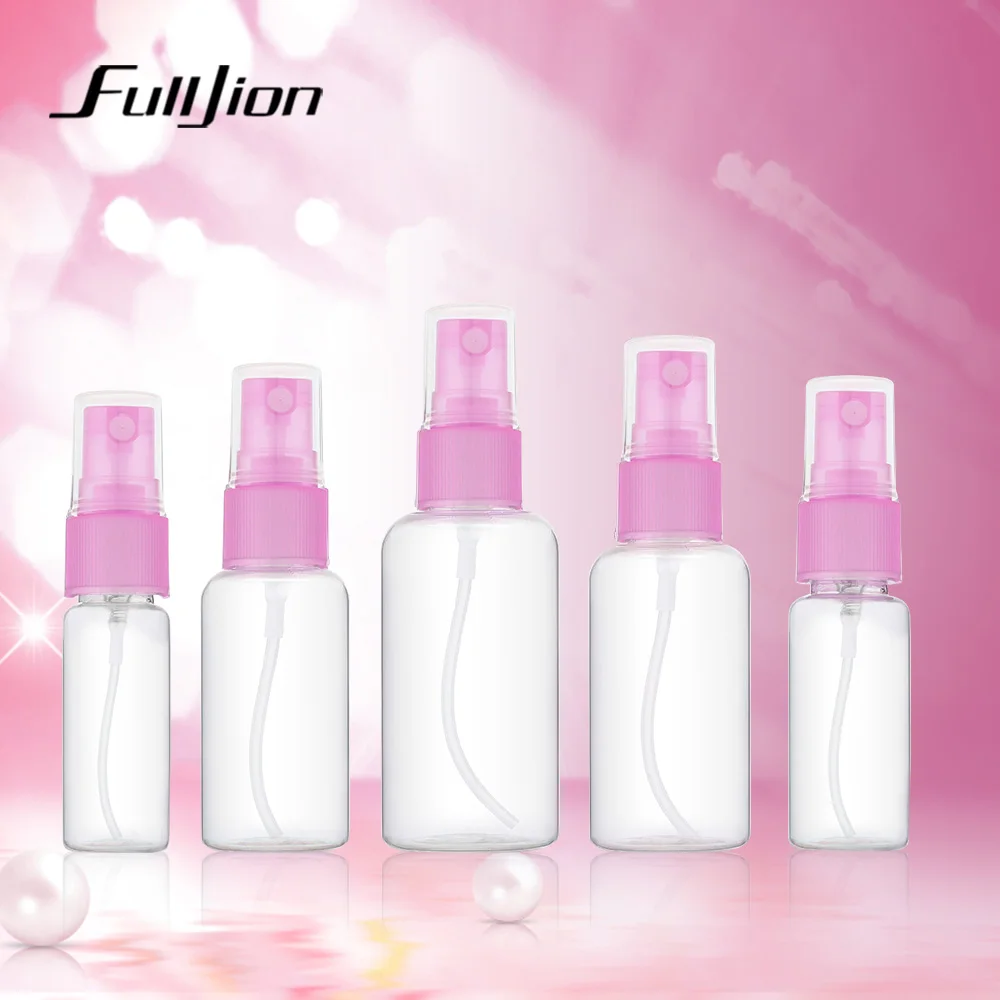 Fulljion 1 шт. мини пластиковая прозрачная маленькая пустая бутылка спрей для макияжа