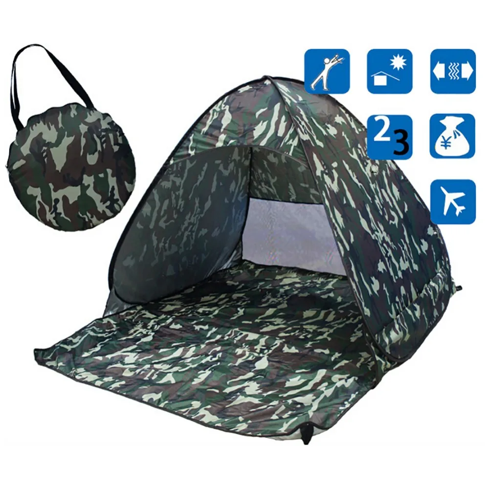 2018 наружная походная Пляжная Палатка УФ защита полностью автоматический