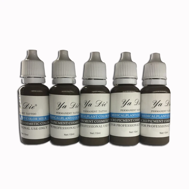 Чернила для татуажа пигмент перманентного макияжа 1 бутылка 1/2 унции легко носить
