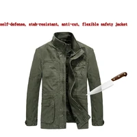 self defense tactical swat police gear anti cut knife cut resistant men jacket anti stab proof military security clothin 2019new