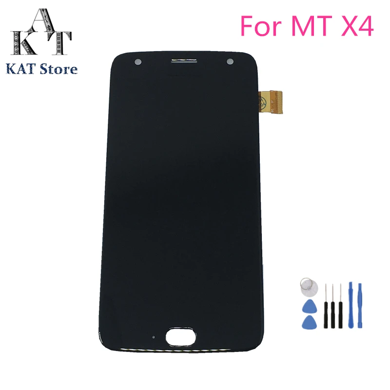 Замена ЖК экрана для Motorola MOTO x4 100% протестированный дисплей сенсорный экран в