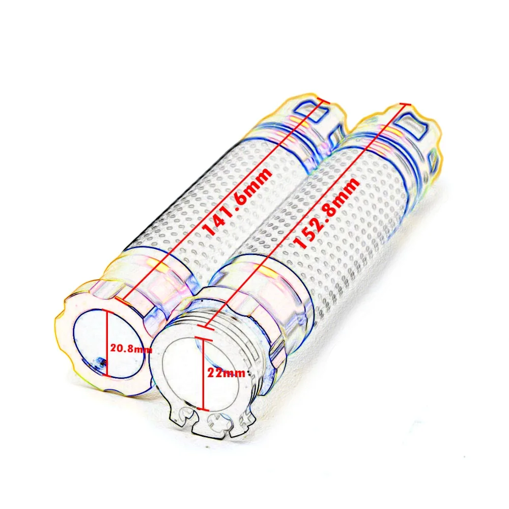 Универсальные мотоциклетные рукоятки для мотокросса Dirt Bike Кафе Racer Grip с 7/8 &quot22 мм