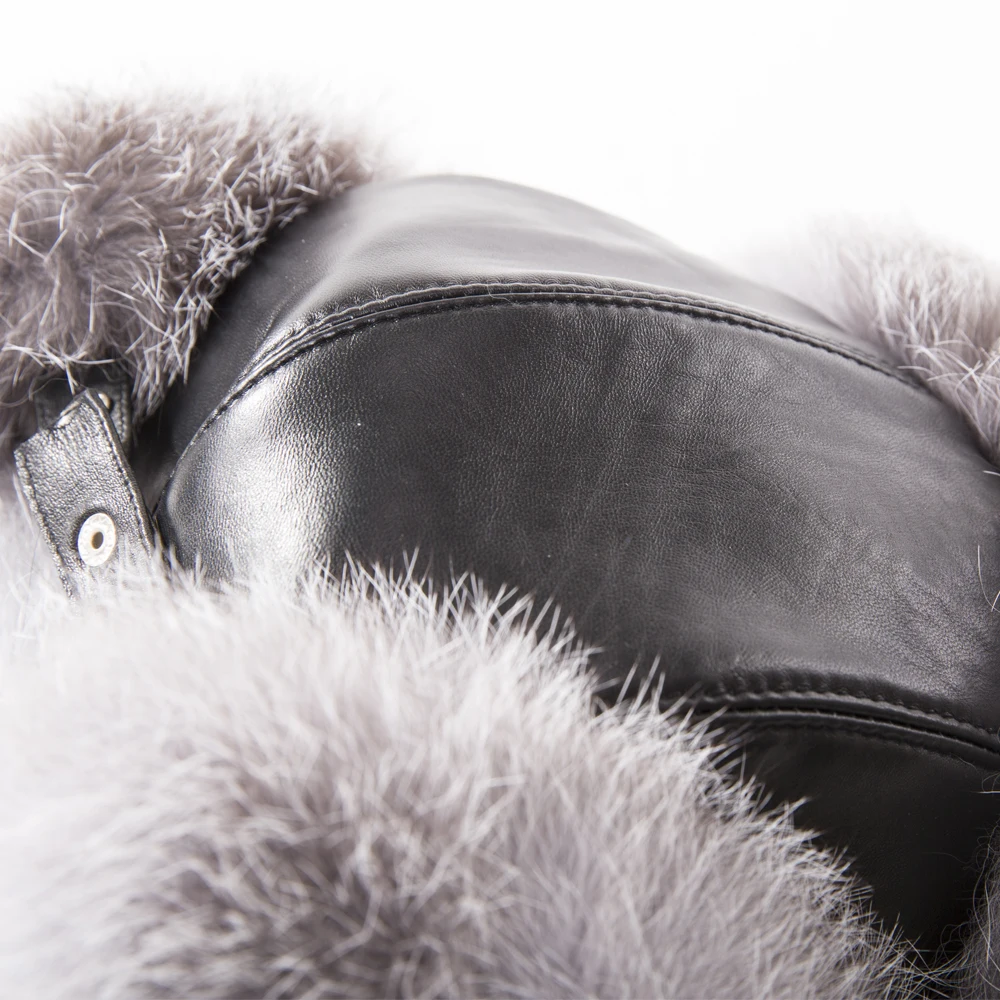Winter real fox fur hat for men natural raccoon fur hat protect ear warm enough high quality hot sale