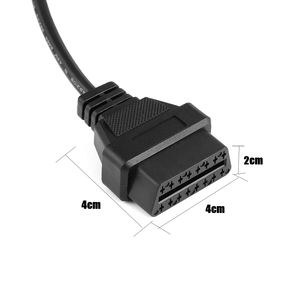 Лидер продаж автомобильный тестер кабеля адаптер 12 Pin OBD1 на 16 OBD2 конвертер для