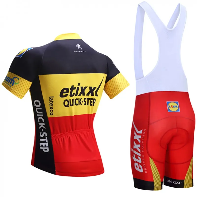 18 popular Pro Team Quick Dry Lycra Men's Short Sleeve Cycling Jersey Sets Sportswear/Ropa Ciclismo MTB Bike Bicycle Maillot | Спорт и