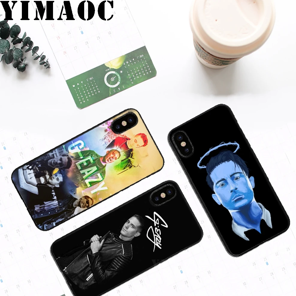 YIMAOC G Легкое Охлаждение Мягкий силиконовый чехол для iPhone 11 Pro Xr Xs Max X или 10 8 7 6 6S Plus 5