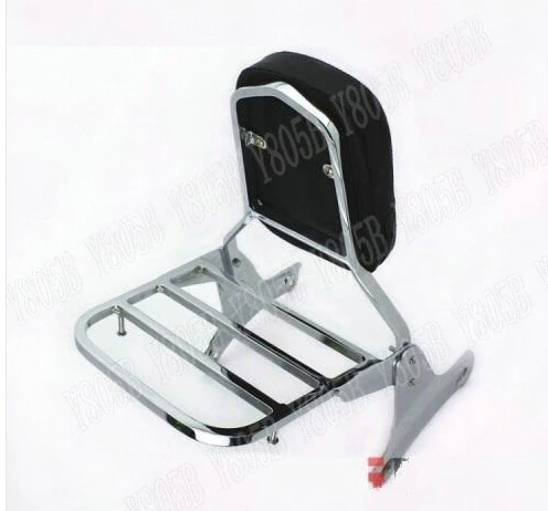Спинка Sissy бар багажная стойка для Honda Shadow ACE VT400 VT750 1998 1999 2000 2001 2002 2003|rack|rack 19rack bar |