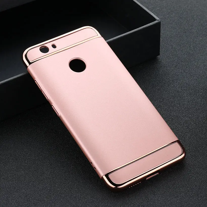 Akabeila чехол для huawei Nova CAN-L12 CAN-L11 CAN-L01 CAN-L02 чехол s для huawei Nova 2 2S Plus Чехлы металлический корпус для Пластик ракушками - Цвет: Rose Gold