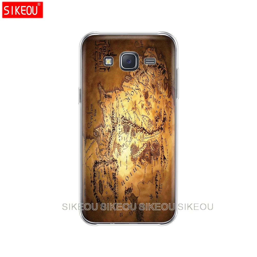 Силиконовый чехол для телефона Samsung Galaxy J1 J2 J3 J5 J7 MINI 2016 2015 prime travel world map vintage|Бамперы|