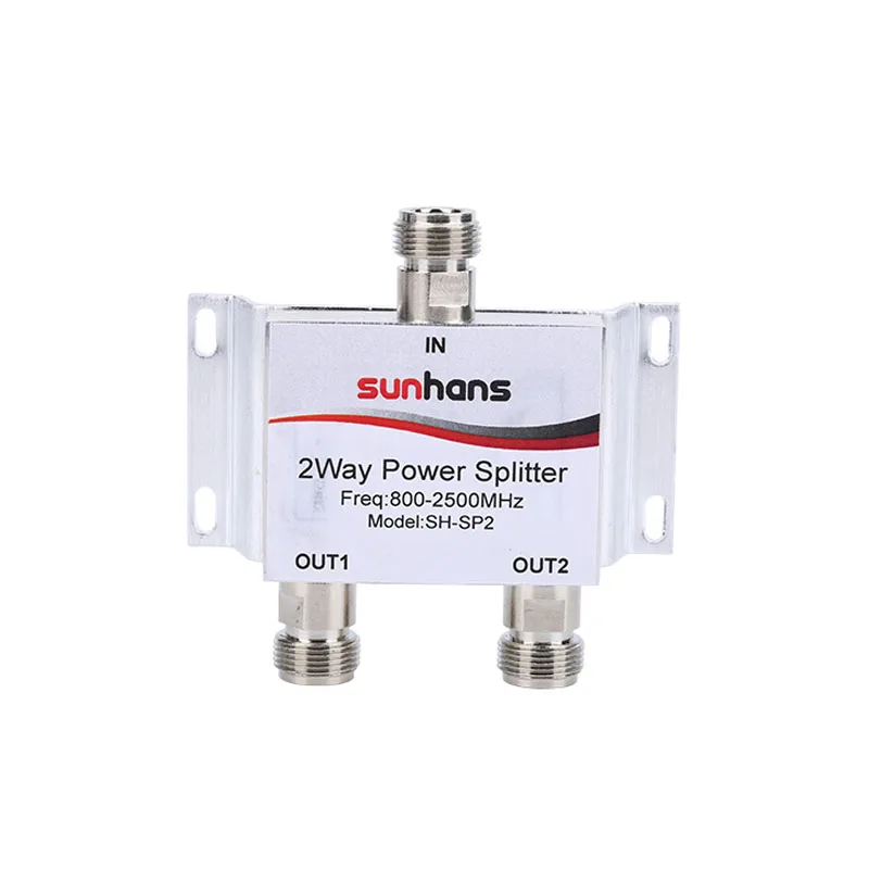 Sunhans новый 800 ~ 2500MHz N 2 полосный RF разделитель питания для GSM & CDMA DCS 3G 4G ретранслятор