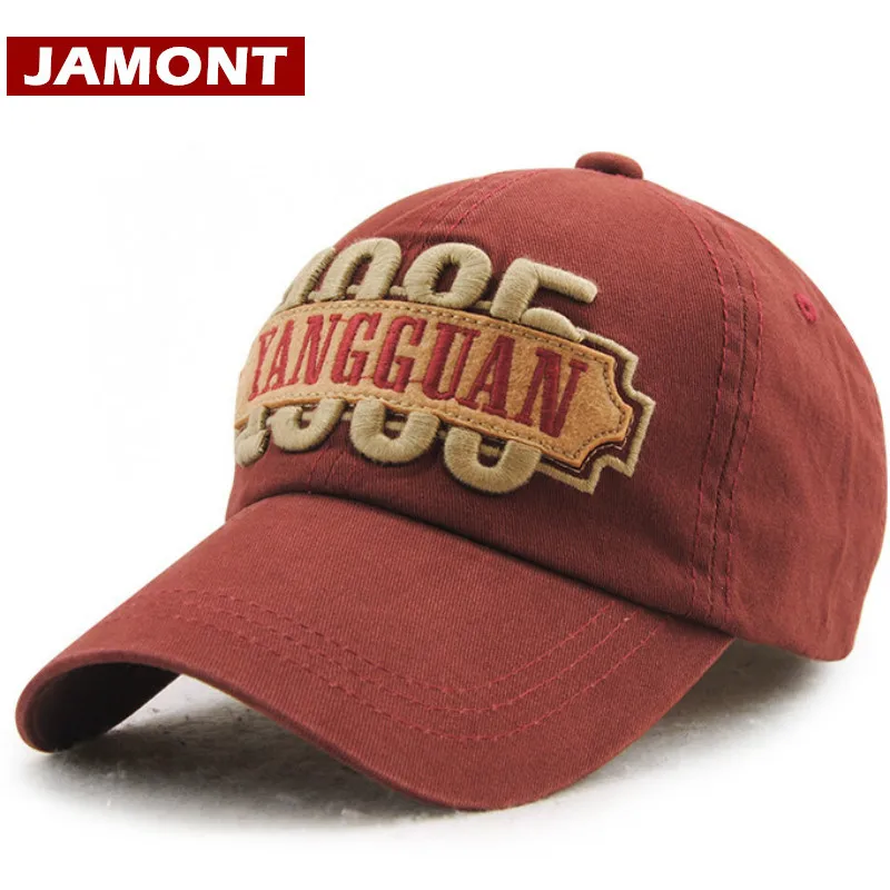 Мужская и Женская Бейсболка [JAMONT] брендовая Кепка с хлопчатобумажной вышивкой