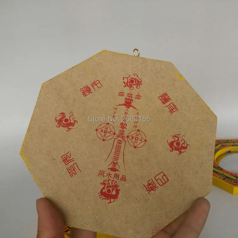 Бесплатная доставка 8 края китайский фэн шуй дерево Ба Guas зеркало выпуклых и