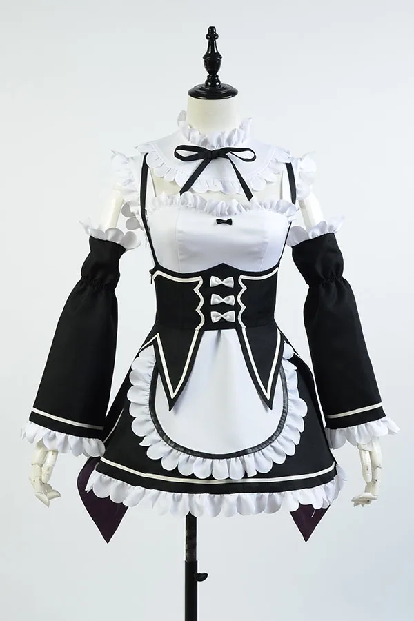 Костюм для косплея Re:Zero Life in a который отличается от Zero Ram 2017|cosplay costume|cosplaycostume cosplay |
