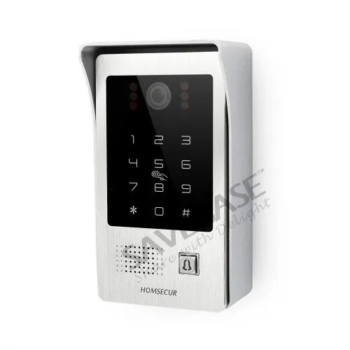 Homsecur 7 &quotСвободные Руки Видеодомофон Система + Доступ по Паролю и ID Обнаружение
