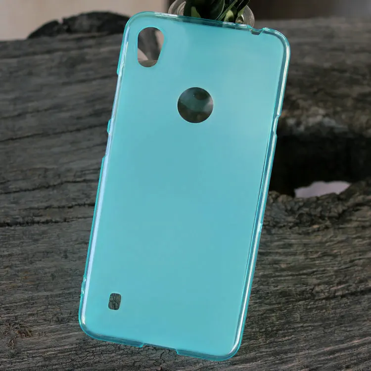 Новый стильный мягкий силиконовый гелевый Чехол Pierves из ТПУ для телефона ZTE Blade A7