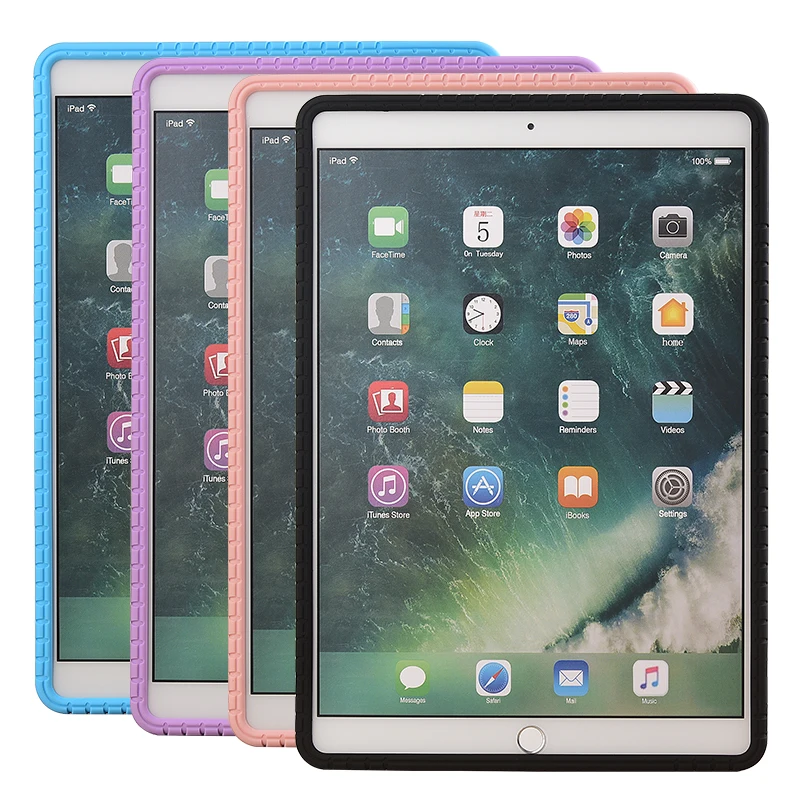 Полный Силиконовый чехол для 9 7 дюймов iPad 2/3/4 высокое качество модные мягкий
