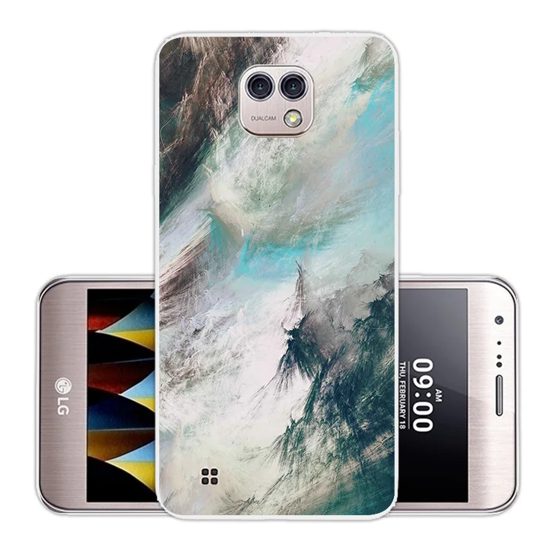 Чехол s для LG X Cam K580 K580Y Xcam K580DS 5 2-дюймовый чехол из мягкого силикона прозрачный ТПУ