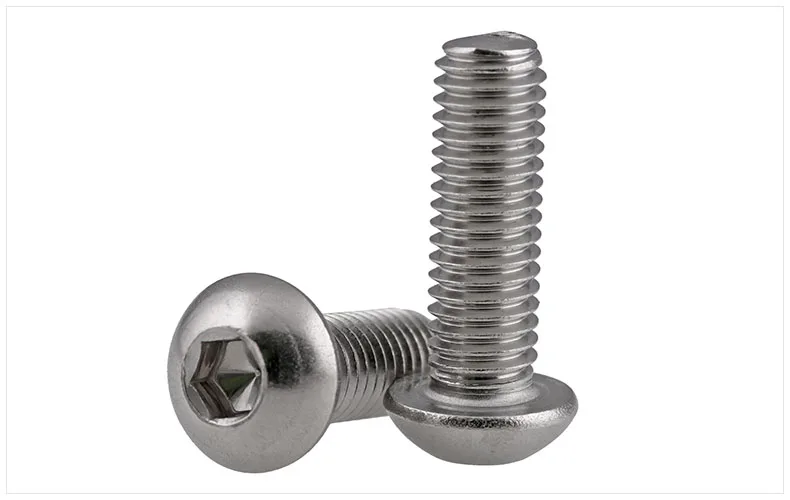 

Screw Bolt Head Socket Stainless Steel Mm M6 Button Hex Machine Truss Stainlness High Quality Service Volt A2-70 Sus304