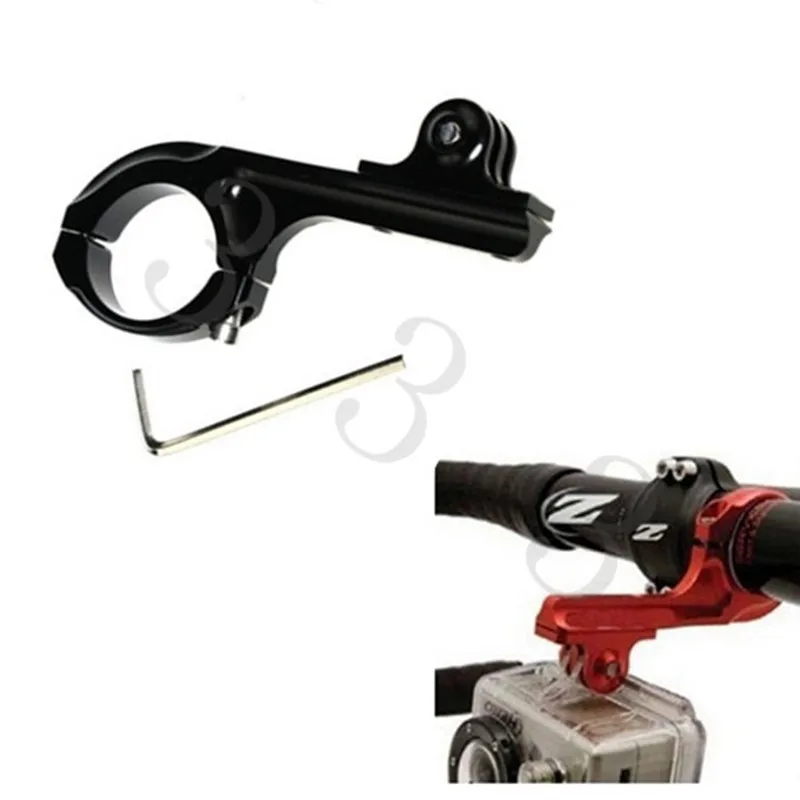 

For Go pro Accessories Bike Motorcycle Aluminum Handlebar Holder Adapter Mount For Gopro HD Hero9 8 6 hero7 5 4 Session 3 Camera