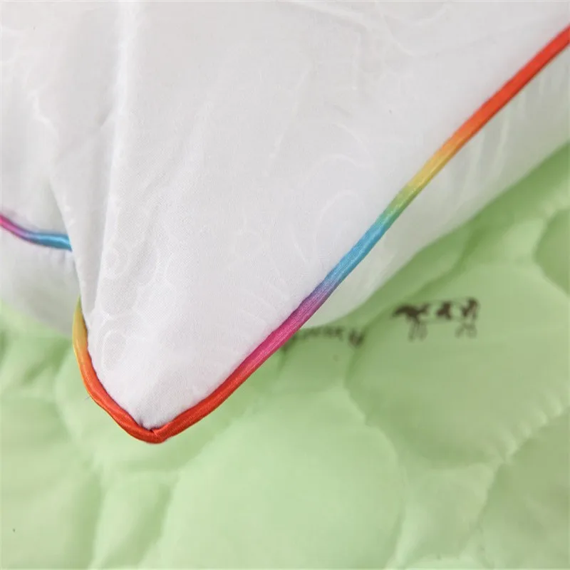 Спальная Белая Подушка из микрофибры с нулевым давлением подушка для здоровья