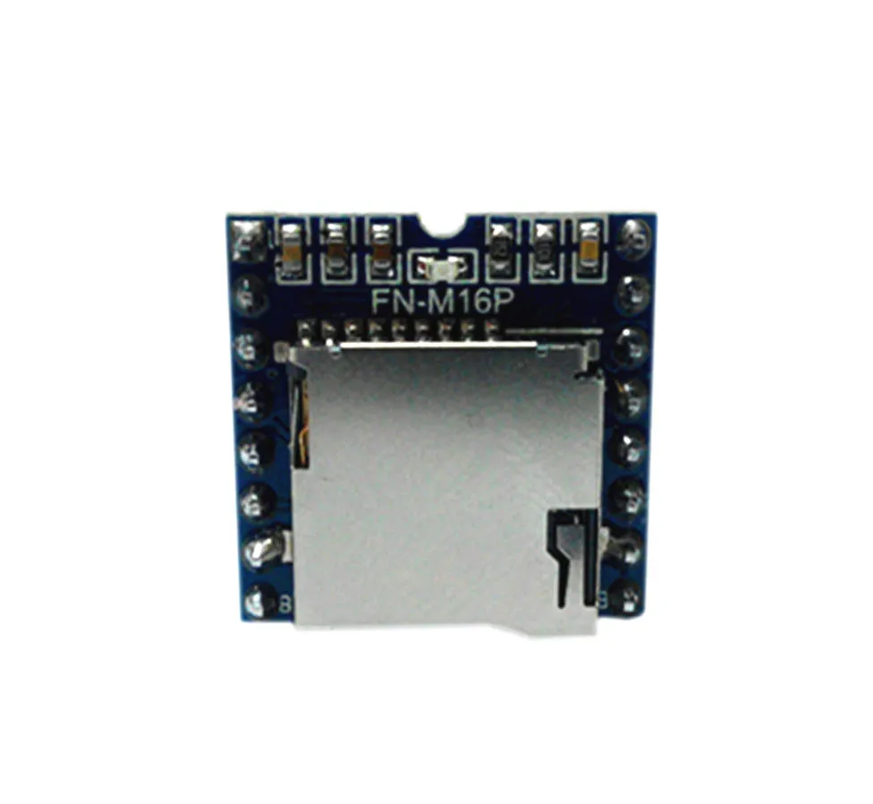 Модуль мини MP3 плеера для Arduino и UNO 2 шт. Встроенный последовательный модуль с
