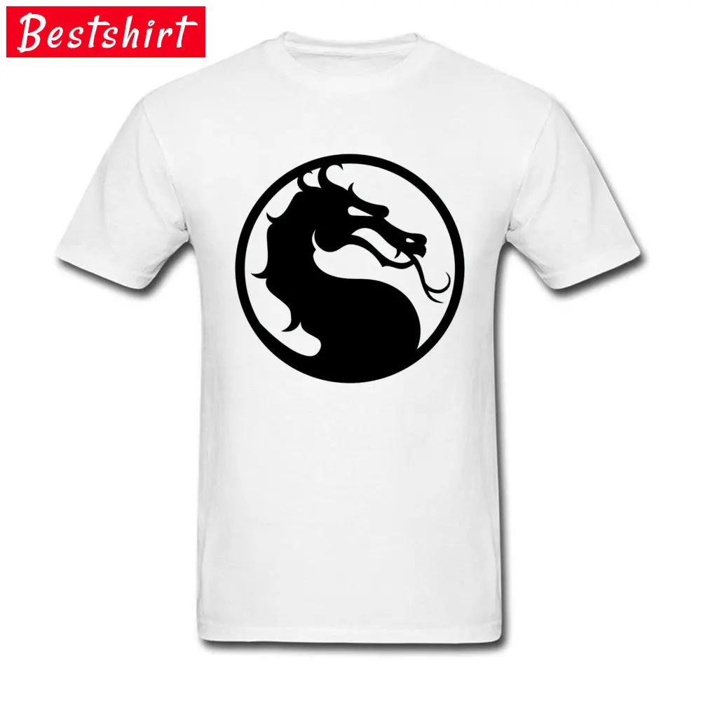 Футболка с принтом из игры Mortal Kombat хлопковая изображением бескровицы сражений