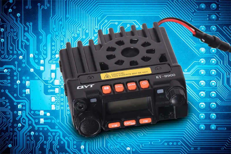 KT 8900 автомобильный радиоприемник 20/25 Вт мощный двухдиапазонный VHF 136 174 МГц UHF:400 480