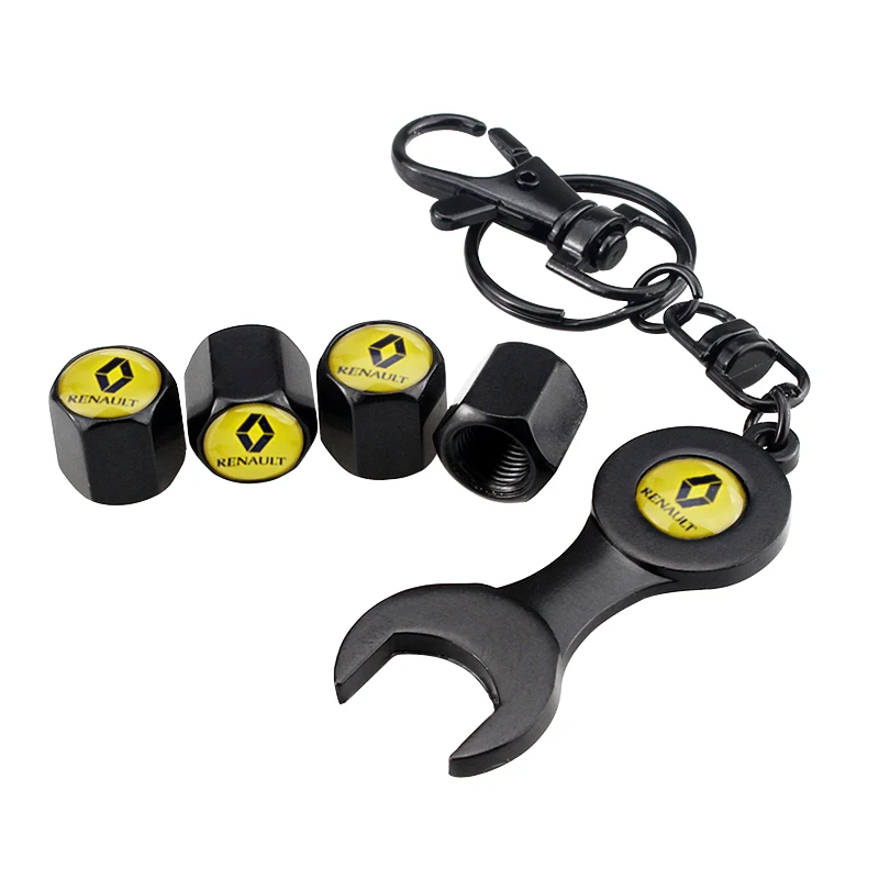 Колпачки клапанов для шин с гаечным ключом для Renault Clio Capture Koleos Fluence Megane 2 3 Talisman Latitude Scenic Kangoo logan автомобильный Стайлинг