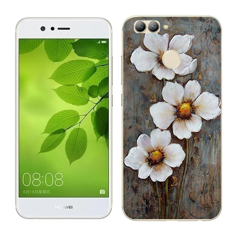 Чехол для Huawei Nova 2 5 0 дюйма чехол из ТПУ с масляной краской plus мягкий силиконовый