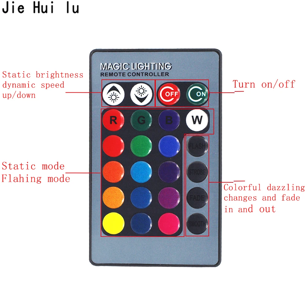2 шт. H1 H3 RGB беспроводной 5050 12 SMD стробоскоп светодиодные украшения ДХО